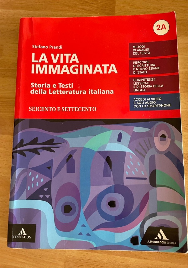 La vita immaginata. Storia e testi della letteratura italiana. Giacomo Leopardi. di 