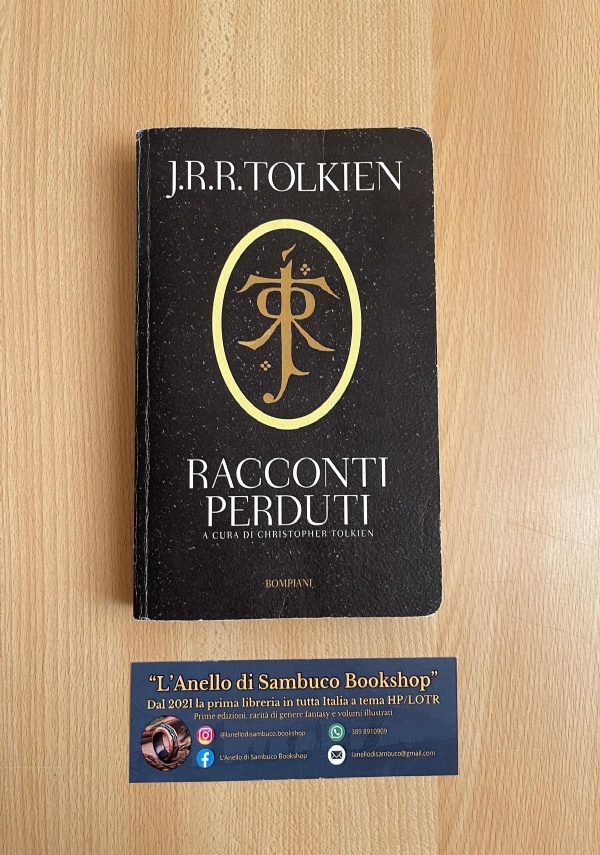 J.R.R. Tolkien Il Signore degli Anelli Trilogia nera bompiani traduzione Alliata di 