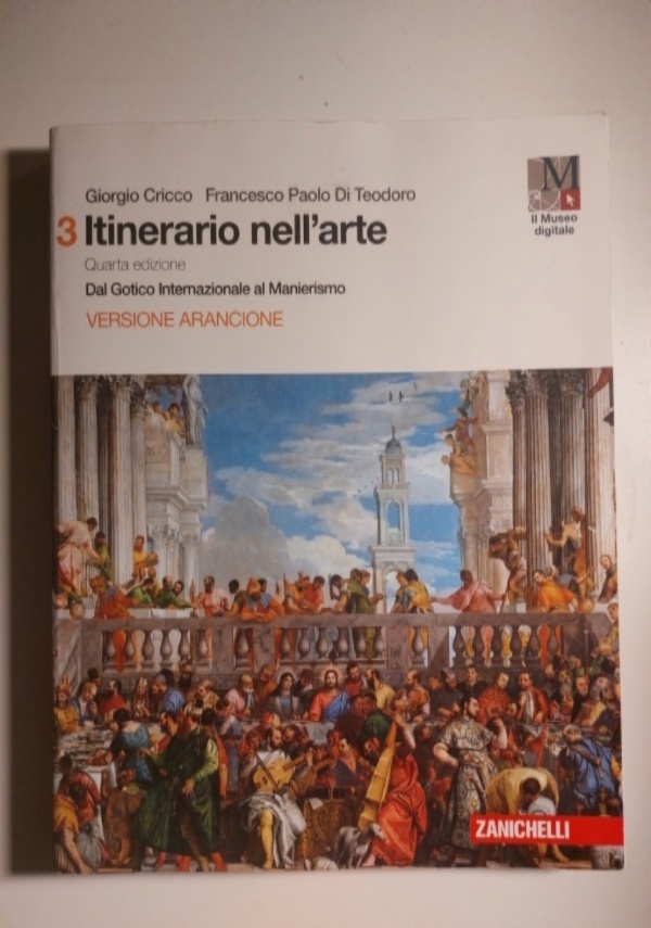 1 Itinerario nell&rsquo;arte, Dalla preistoria all&rsquo;arte romana versione arancione quarta edizione di 