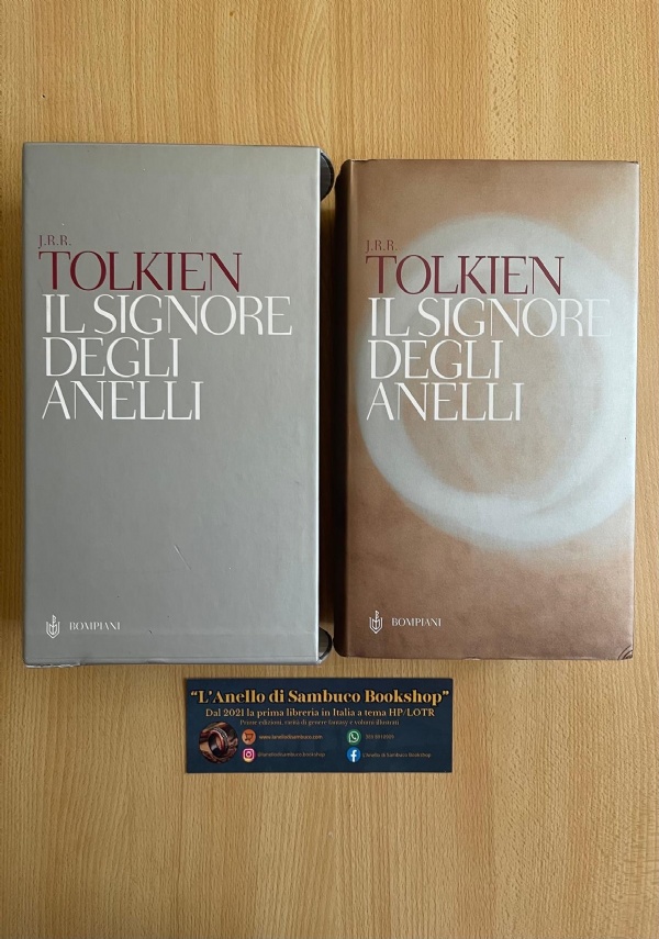 J.R.R. Tolkien Il Signore degli Anelli Bompiani sesta edizione speciale traduzione Alliata di 