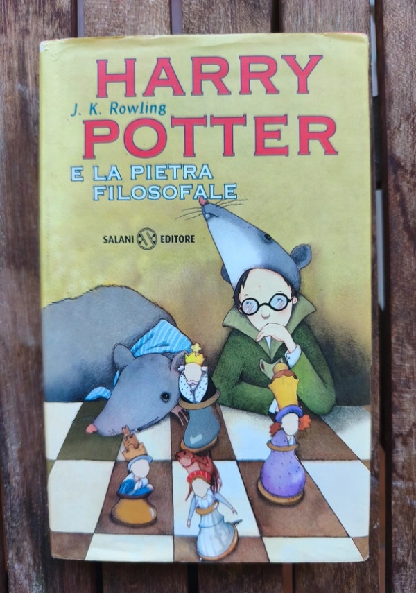 Harry Potter e la pietra filosofale PRIMA STAMPA 1998 di 