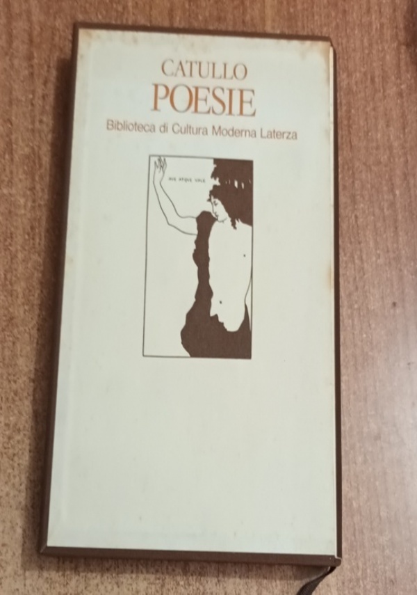 POESIE - CATULLO - IN COFANETTO MUTO di CATULLO