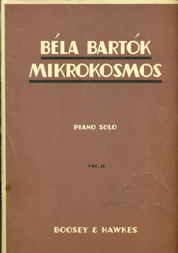 MIKROKOSMOS VOL I di 