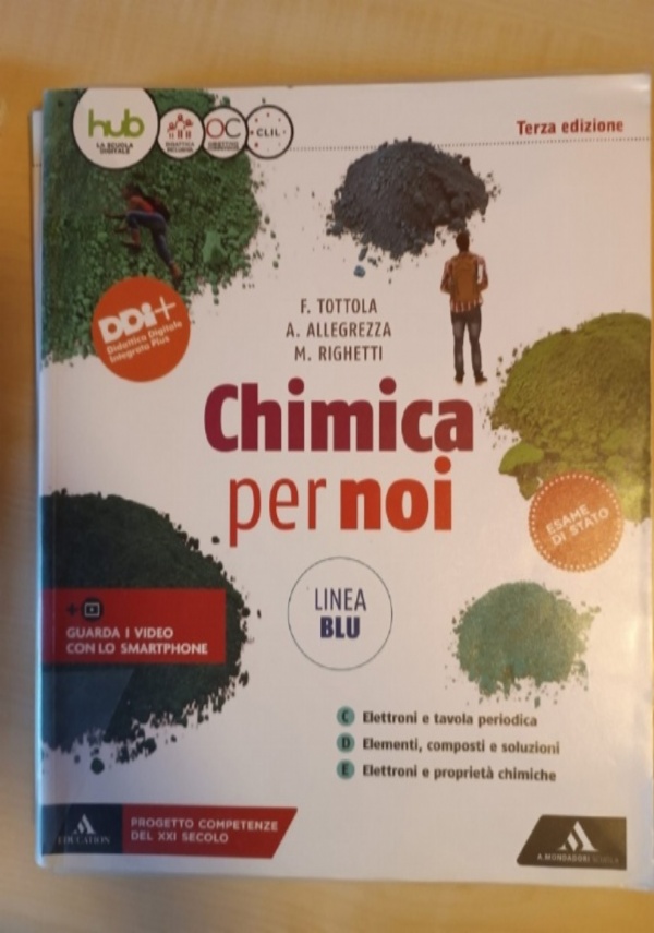 Chimica per noi, LINEA BLU. Sezione F, G di 