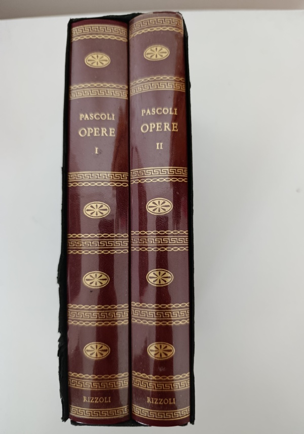 OPERE 2 VOLUMI GIOVANNI MELI RIZZOLI 1EDIZIONE di 