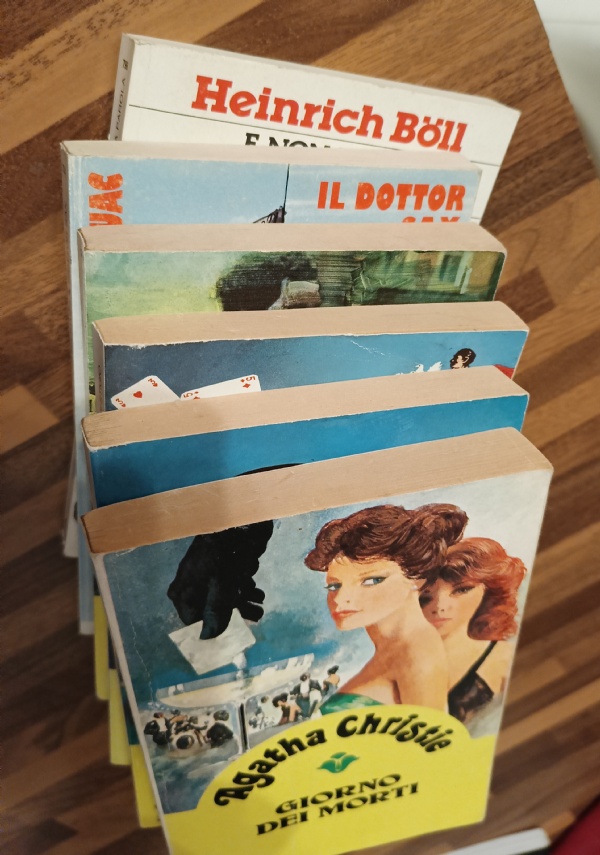 LOTTO LIBRI OSCAR MONDADORI di McBain, Boll, Kerouac, Christie