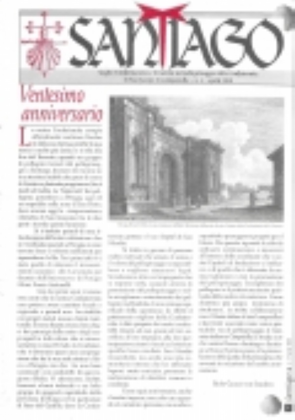 Santiago, foglio di informazione e di notizie sul pellegrinaggio della Confraternita di San Jacopo di Compostella, n. 2 di 
