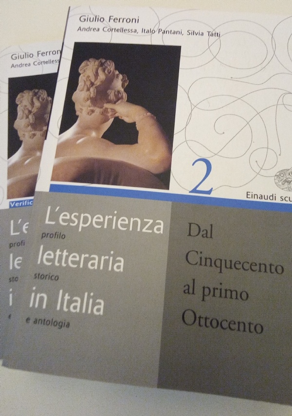 L�esperienza letteraria in Italia Profilo storico e antologia 1 Dalle origini al Cinquecento di 