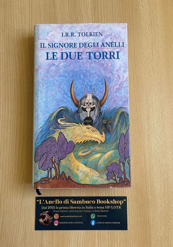 J.R.R. Tolkien Lo Hobbit Annotato da Douglas A. Anderson prima edizione Rusconi 1991 di 