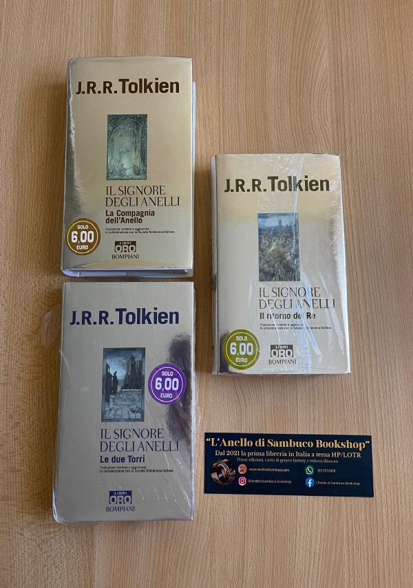 Antologia di J.R.R. Tolkien edizione Bompiani 2002 di 