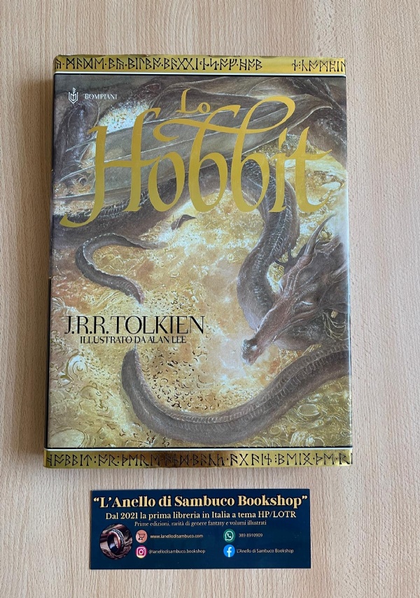J.R.R. Tolkien Il Signore degli Anelli fascetta editoriale prima edizione Bompiani 2003 di 
