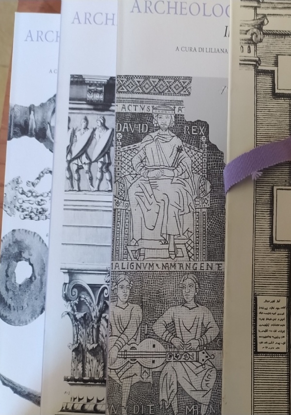 Archeologia in piemonte - Cofanetto 3 volumi (Medioevo - Eta romana - La preistoria) di Liliana Mercando