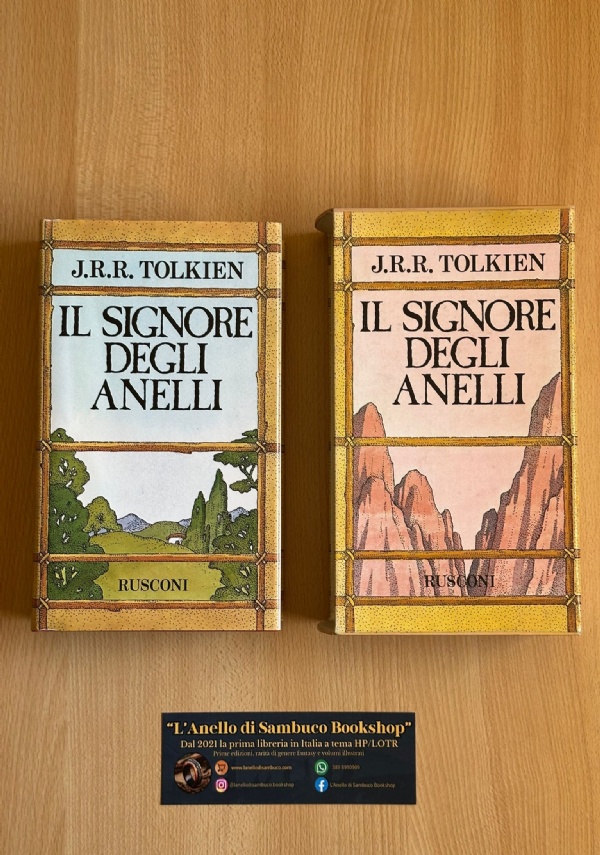 Il signore degli anelli trilogia cofanetto rusconi di 