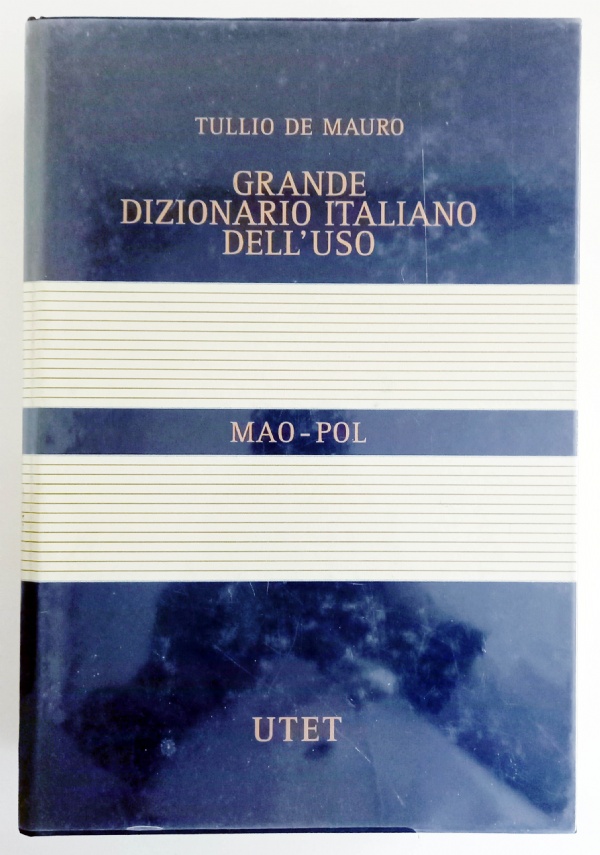 Grande Dizionario italiano dell&rsquo;uso - Vol. V [POM-SE] Ed. UTET, 1999 di 