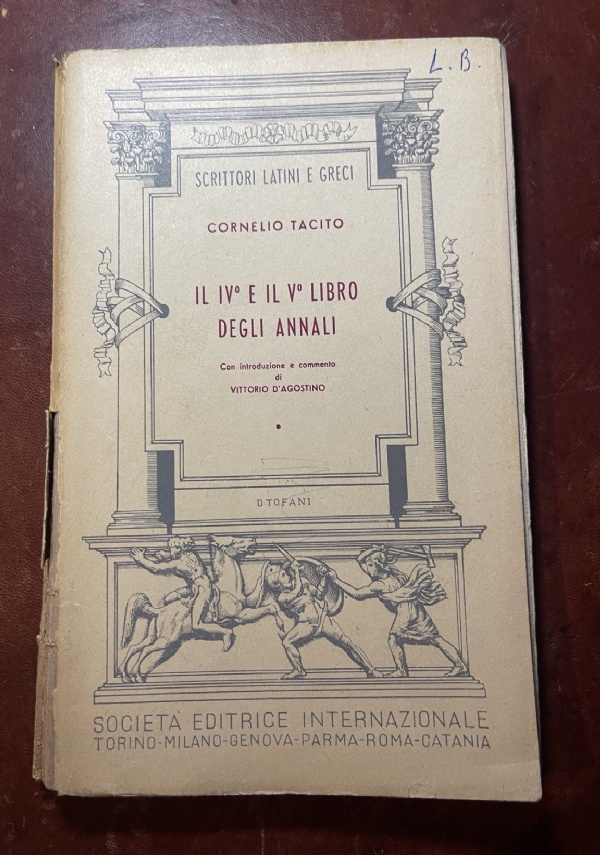 Tacito � La Germania | Ed. Scolastiche Mondadori | Latino testo a fronte | Vintage di 