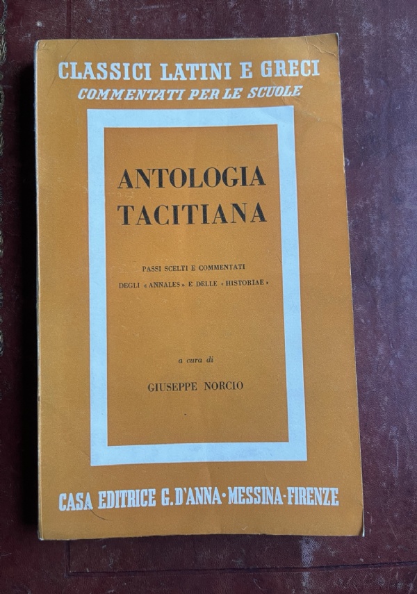 Tacito � La Germania | Ed. Scolastiche Mondadori | Latino testo a fronte | Vintage di 