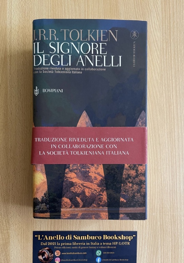 J.R.R. Tolkien Il Silmarillion prima edizione Bompiani deluxe 2004 di 