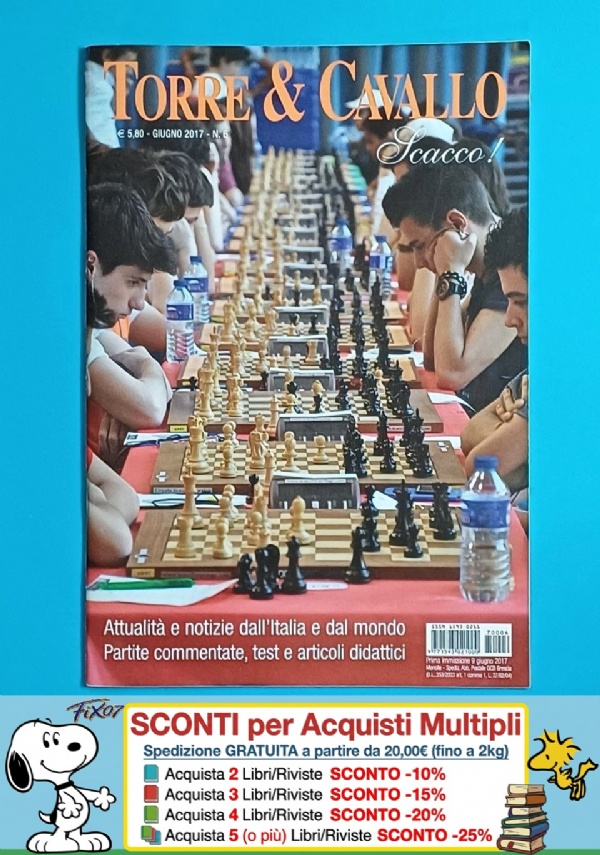 LOTTO 12 Riviste Scacchi: Torre & Cavallo + New in Chess (Kasparov) di 