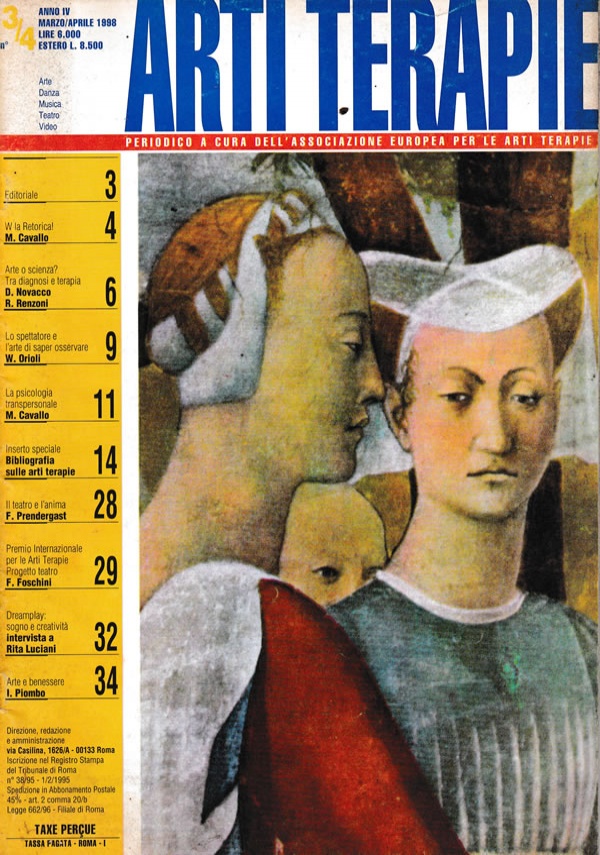 Arti Terapie n. 5#maggio 1998 di 