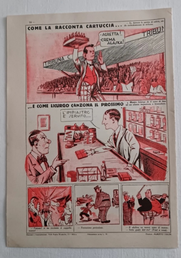 INTREPIDO ANNO I NUMERO 1 DEL 1935 RISTAMPA ANASTATICA di Aa. Vv.
