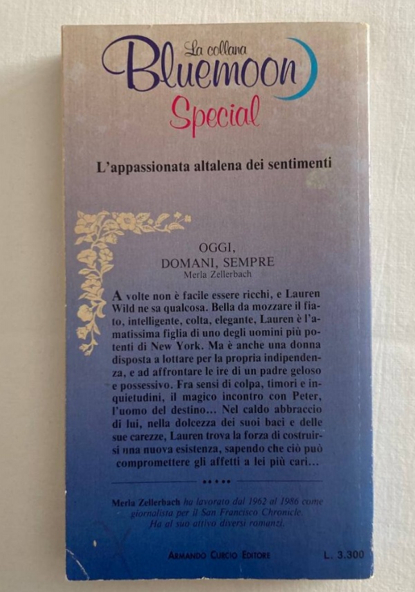 OGGI, DOMANI, SEMPRE di Zellerbach Merla