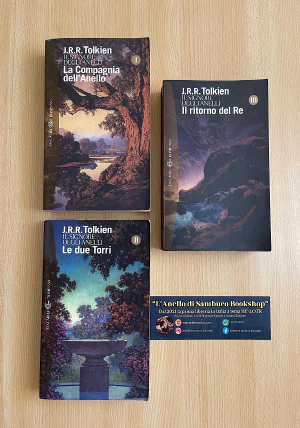 J.R.R. Tolkien Il Signore degli Anelli edizione Bompiani 2006 traduzione Alliata di 