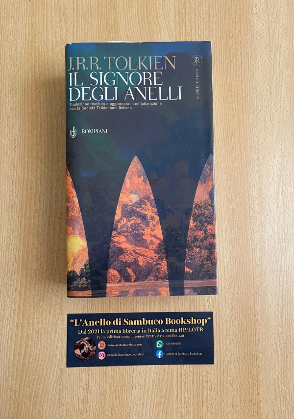 J.R.R. Tolkien Il Signore degli Anelli Il Silmarillion edizione Bompiani Vintage di 