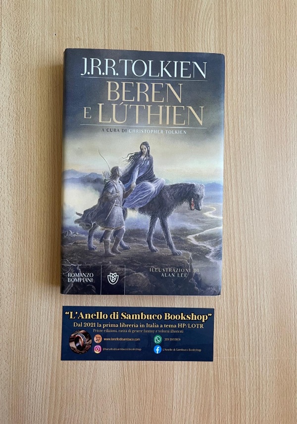 J.R.R. Tolkien Il Signore degli Anelli trilogia Bompiani Libri Oro 2007 traduzione Alliata di 