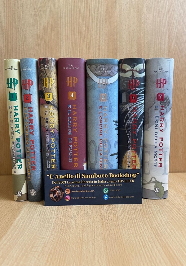 Harry Potter e la pietra filosofale camera dei segreti prima edizione Salani vecchia traduzione di 