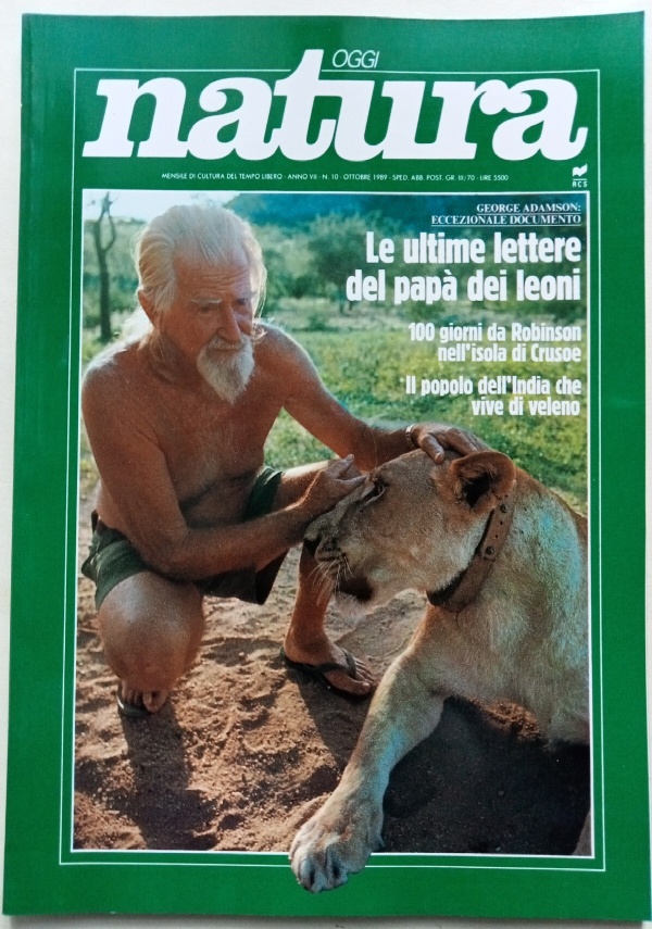 Natura Oggi n. 12 - dicembre 1989 di 