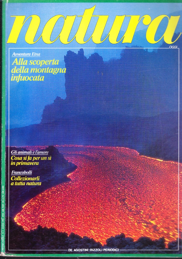 NATURA OGGI N. 3 - MARZO 1992 di -