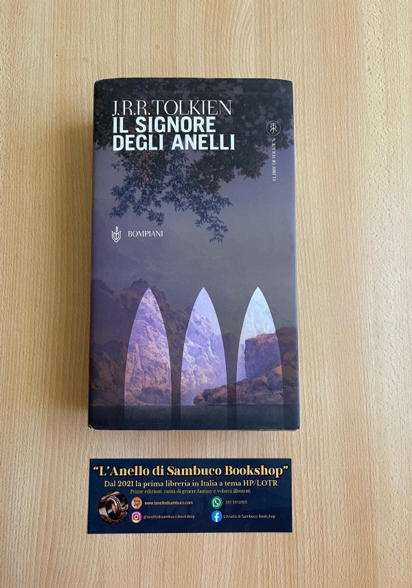 J.R.R. TOLKIEN IL SIGNORE DEGLI ANELLI EDIZIONE BOMPIANI 2002 TRADUZIONE ALLIATA di J.R.R. TOLKIEN