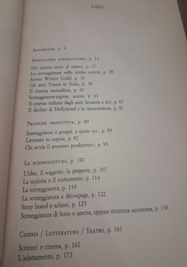 scrivere il film, sceneggiatura e sceneggiatori nella storia del cinema di Giuliana Muscio