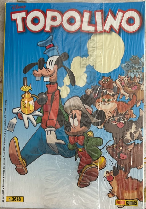 TOPOLINO 3678 BLISTERATO di WALT DISNEY