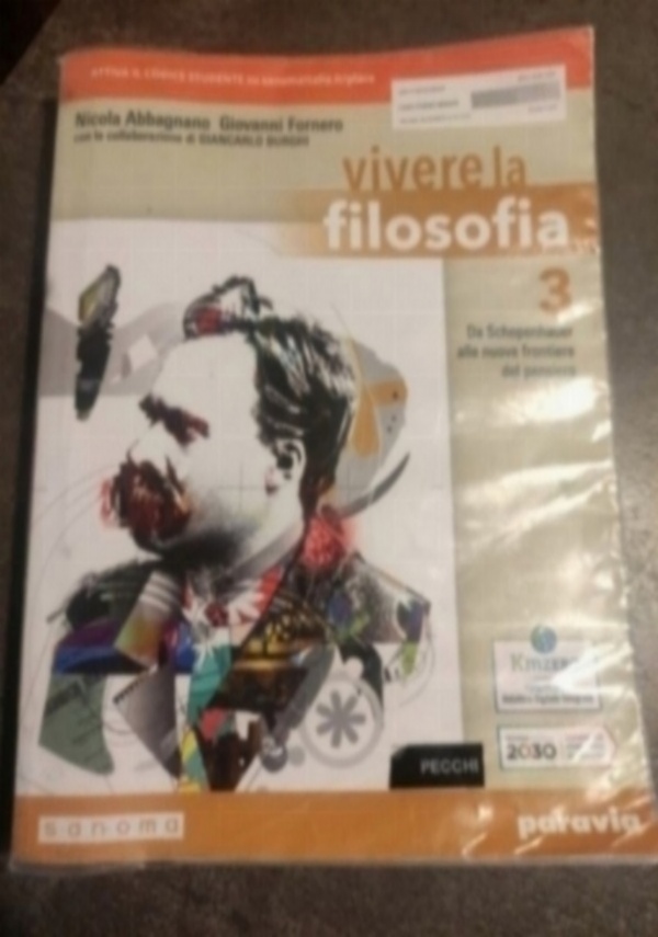 VIVERE LA FILOSOFIA 3 di ABBAGNANO