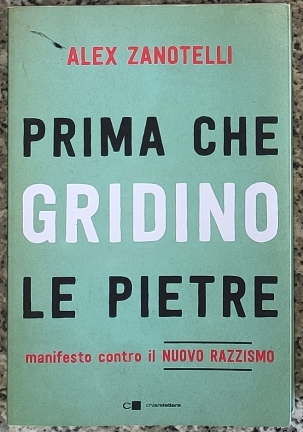 PRIMA CHE GRIDINO LE PIETRE. MANIFESTO CONTRO IL NUOVO RAZZISMO di ALEX ZANOTELLI