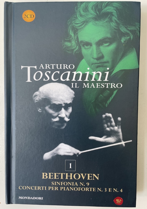 ARTURO TOSCANINI IL MAESTRO  ( 14 COFANETTI )  - SPEDIZIONE GRATUITA di ARTURO TOSCANINI