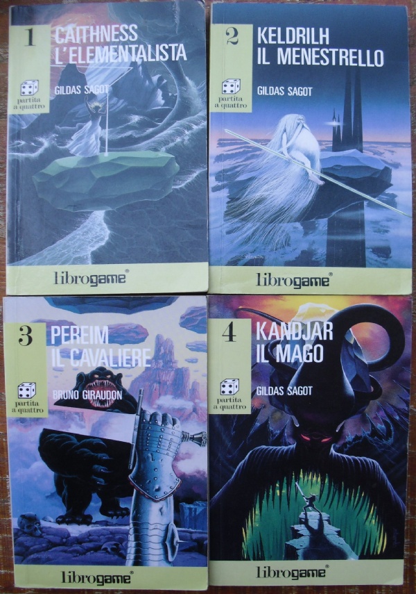 Faccia a Faccia 2 La valle dei sogni; Darian il mago Issel il guerriero - 2 librogame libri game fantasy ragazzi avventura PRIMA EDIZIONE di 