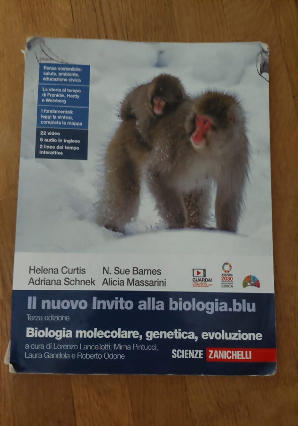 Il nuovo invito alla biologia.blu-la cellula e l&rsquo;evoluzione dei viventi di 