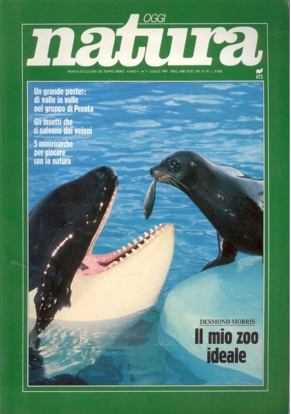 NATURA OGGI N. 7 - LUGLIO 1987 di -