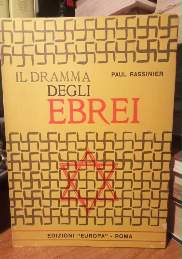 IL DRAMMA DEGLI EBREI di PAUL RASSINIER