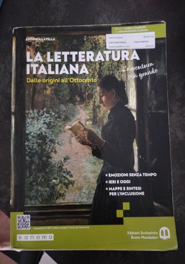 LA LETTERATURA ITALIANA, L&rsquo;AVVENTURA PI� GRANDE di ANTONIA LATELLA