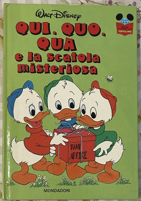 IMPARA A LEGGERE CON TOPOLINO N. 49 - QUI, QUO, QUA E LA SCATOLA MISTERIOSA di WALT DISNEY