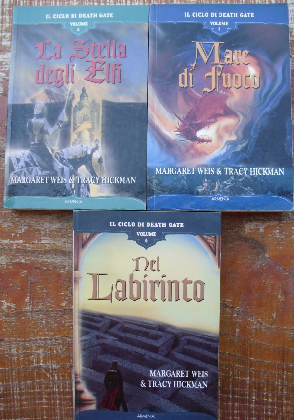 Lotto 4 libri fantasy Forgotten Realms: L�eredit�, Notte senza stelle, L�assedio delle ombre, L�alba degli eroi SERIE COMPLETA di 