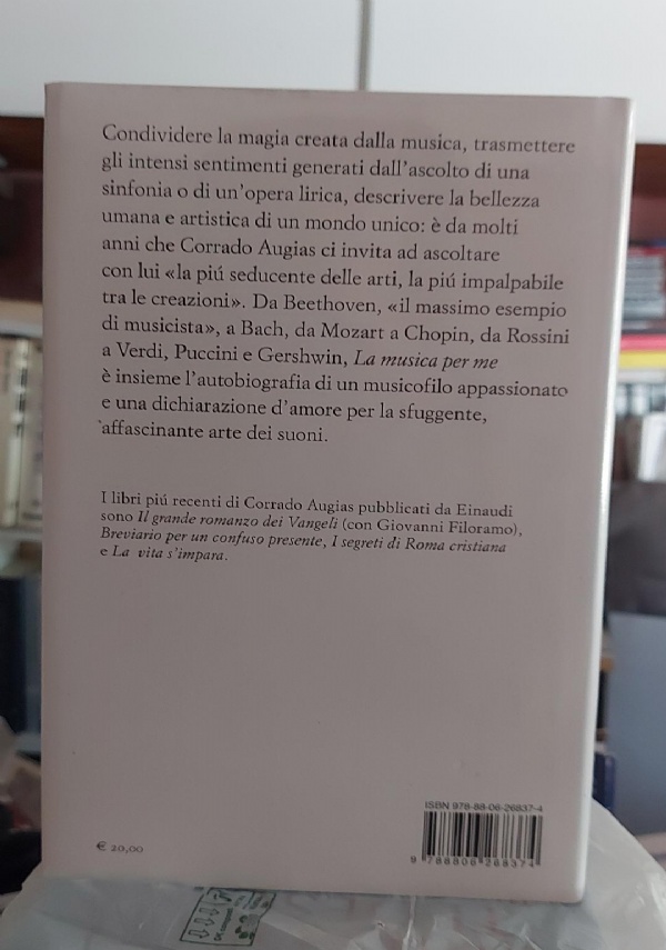 La musica per me di Corrado Augias