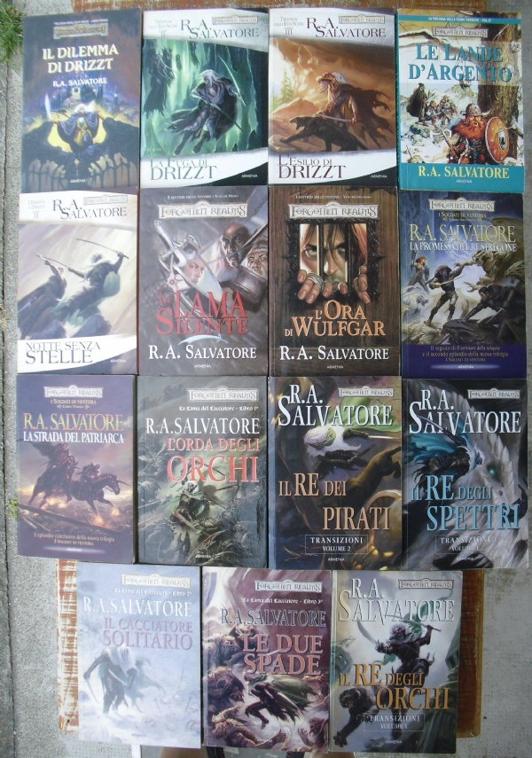 Il cavaliere degli Elfi: La rocca dell�Ordine, La terra degli Albi, La terra del Fiordo - Lotto 3 libri fantasy SERIE COMPLETA PRIMA EDIZIONE di 