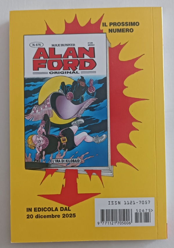 Alan Ford 675 Dreaming di Bunker Max