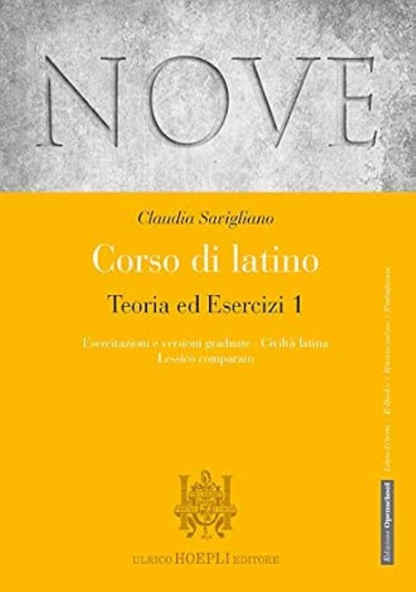 Nove Corso di Latino Teoria ed esercizi 2 di 