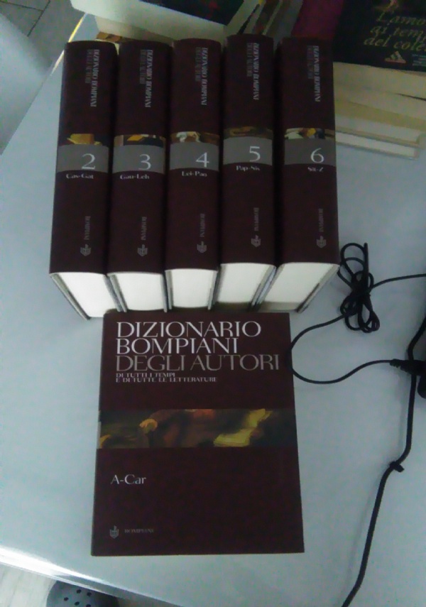 DIZIONARIO BOMPIANI DEGLI AUTORI di ...