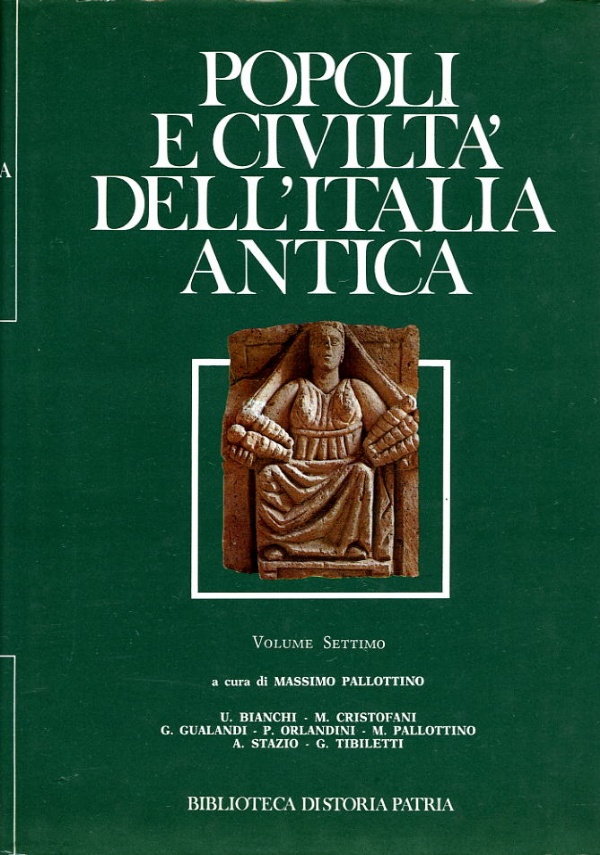 POPOLI E CIVILTA� DELL�ITALIA ANTICA VOL.4 di 